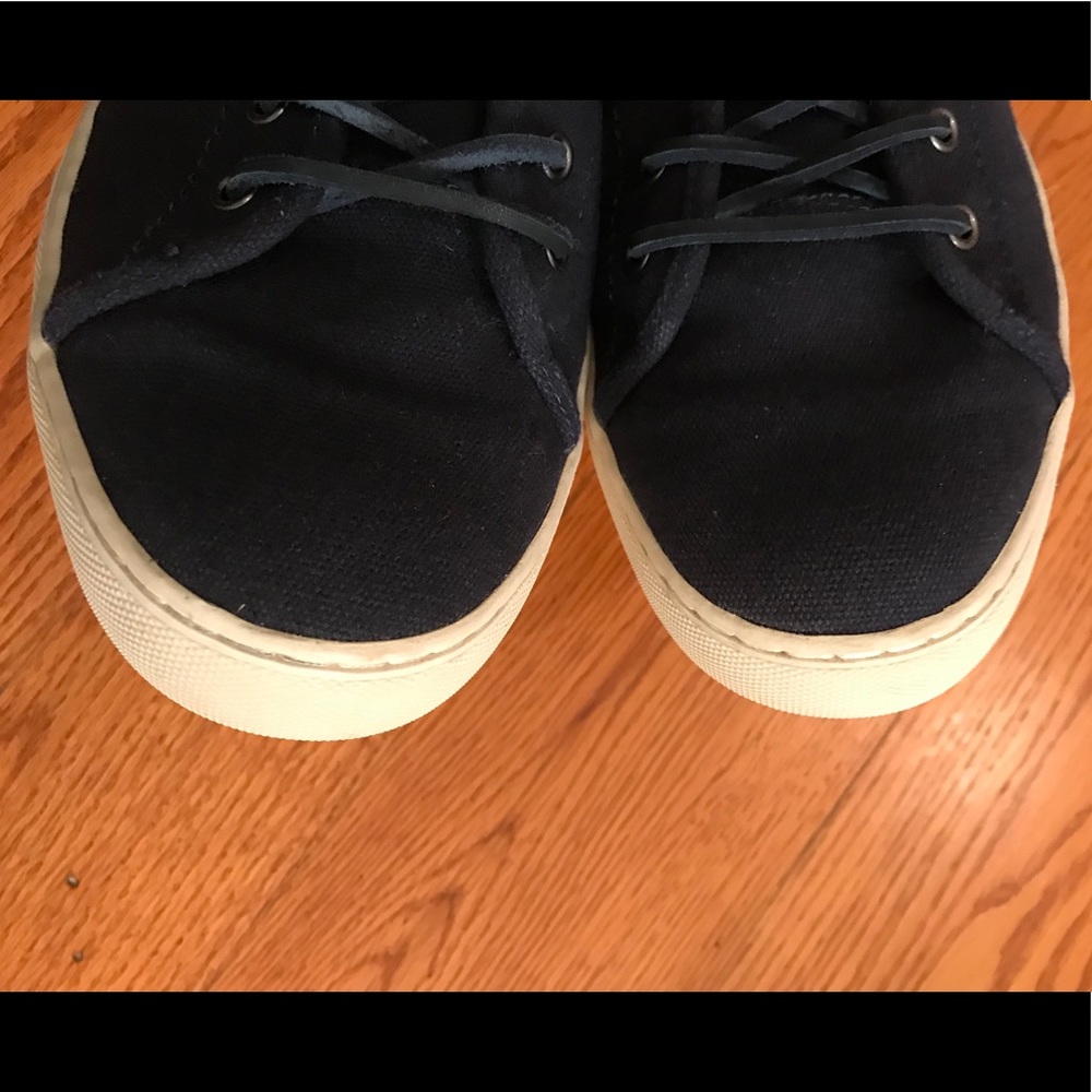Frye Canvas Sneakers, Navy - Picture 3 of 5